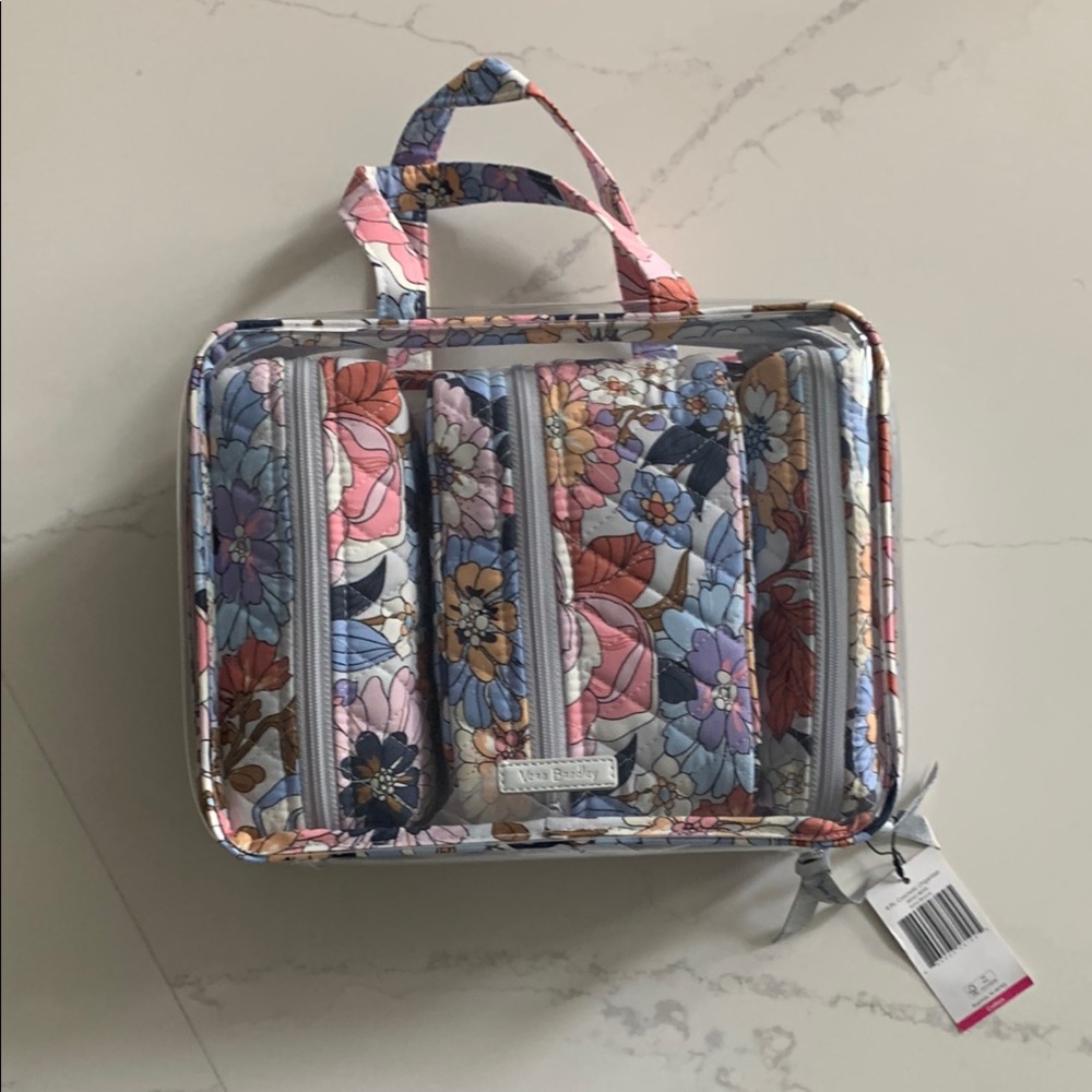 Vera Bradley 4 piece Floral Cosmetic Organizer